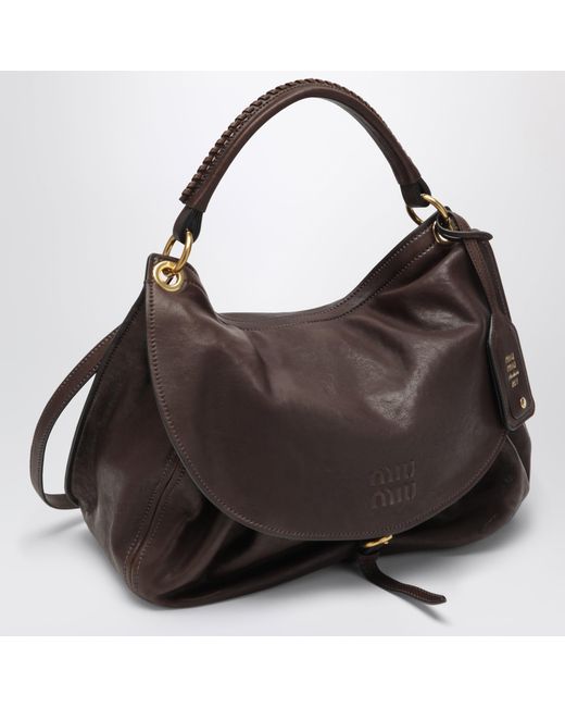 Miu Miu Brown Rendez-Vous Bag