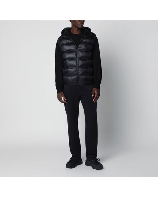 Moncler Black Nylon-Padded Panestrel Waistcoat for men