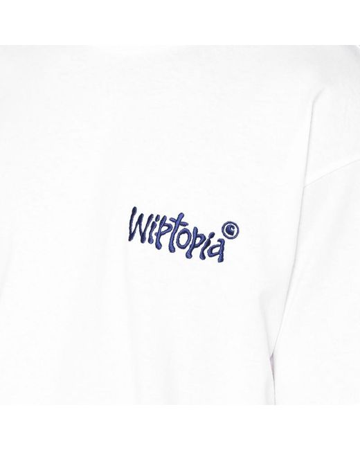 Carhartt White S/S Wiptopia Script T-Shirt for men