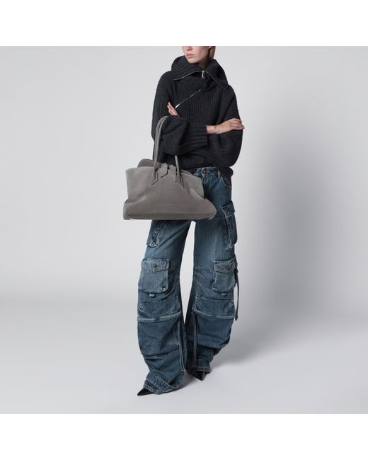 The Attico Black La Passeggiata Medium Bag