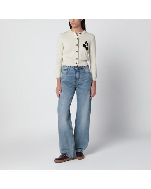 Isabel Marant Blue Newton Light Cardigan