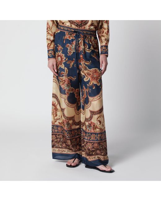 Zimmermann Brown Aster Jacobean Trousers