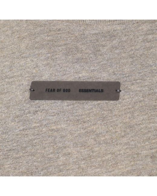 Body Sans Manches En Mélange De Coton Fear Of God en coloris Gray