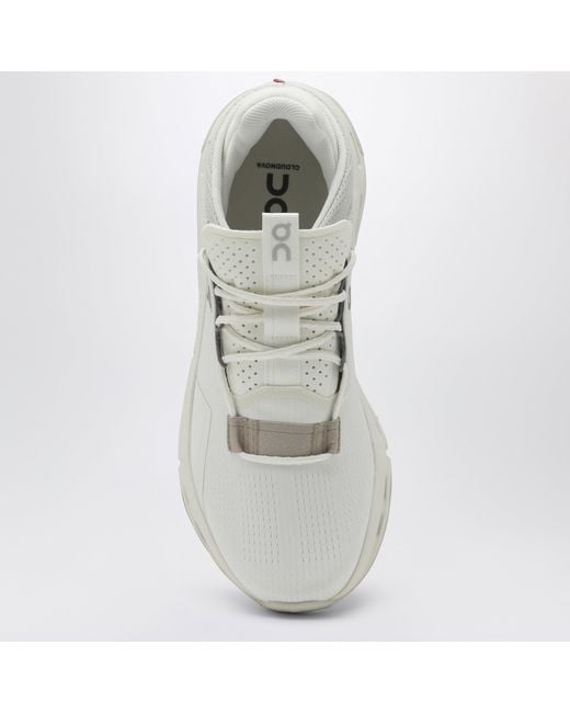 On Shoes White Cloudnova 2 Sneakers