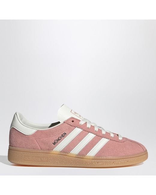 Adidas Originals Pink Muenchen Sneakers
