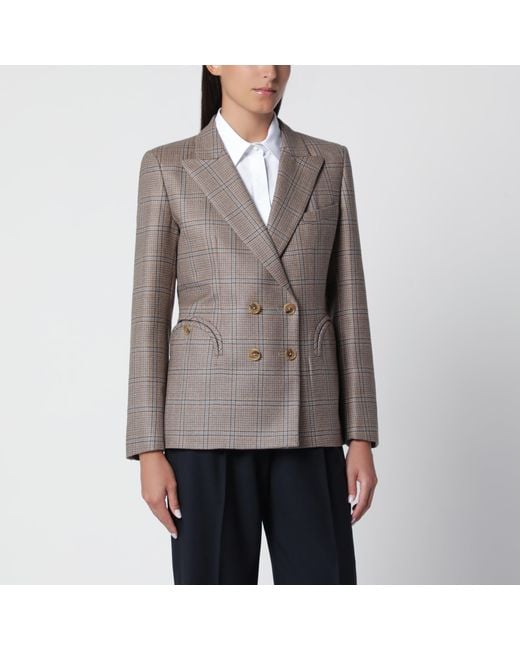 Blazé Milano Gray Saona Charmer Double-Breasted Jacket