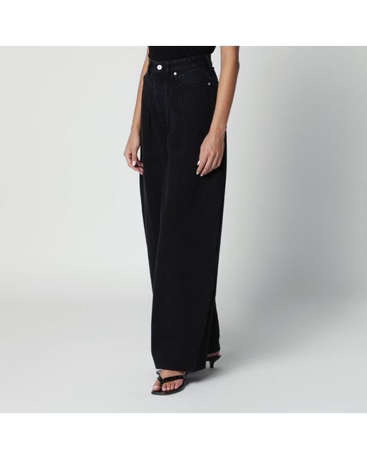 Jacquemus Black High-Waisted Denim Jeans