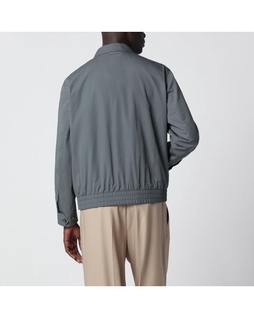 Lardini Gray Zip Jacket for men