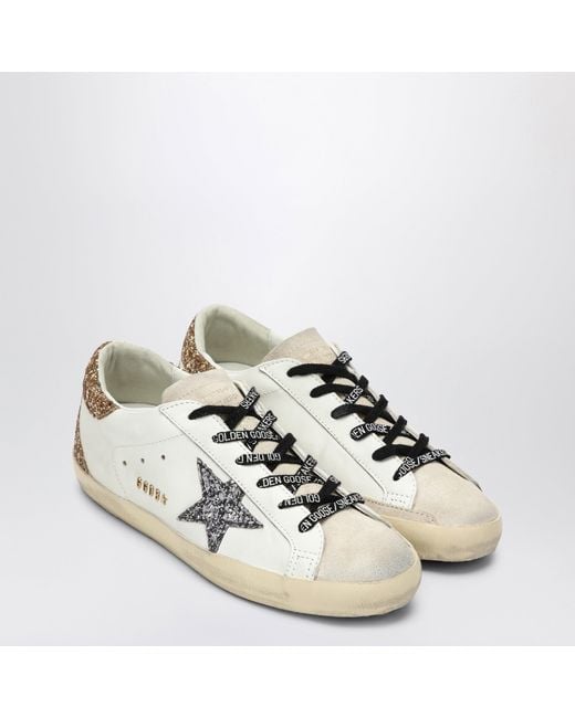 Golden Goose Deluxe Brand White Super Star Sneakers