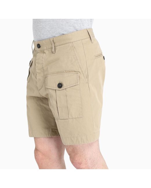 beige cargo shorts mens