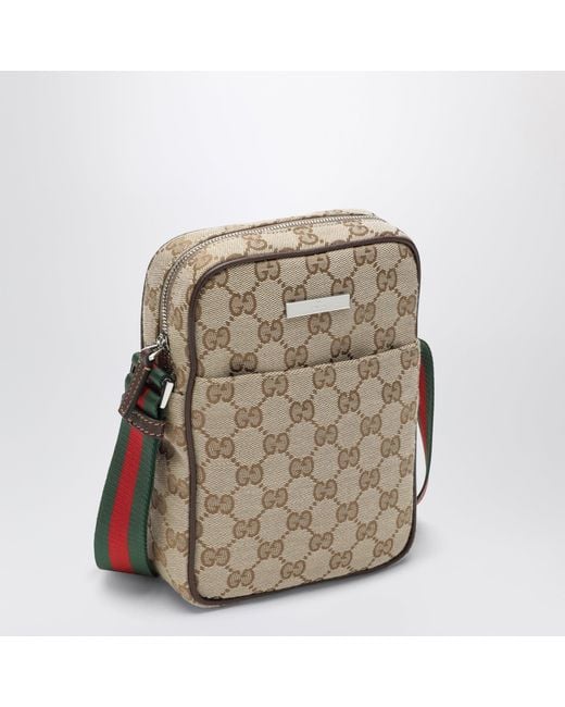 Gucci Natural Small Tag Shoulder Bag for men
