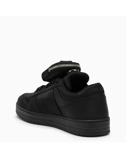 Prada Black Re-nylon Sneaker With Pouch for men