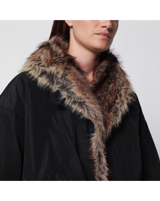 Isabel Marant Black Charone Short Parka