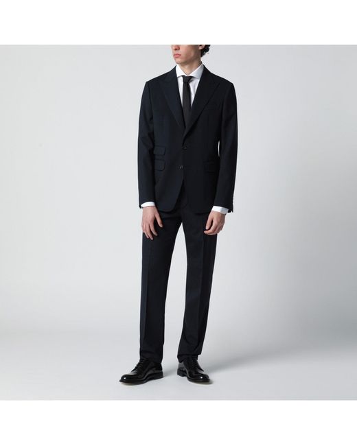 DSquared² Black Singlebreasted Suit for men