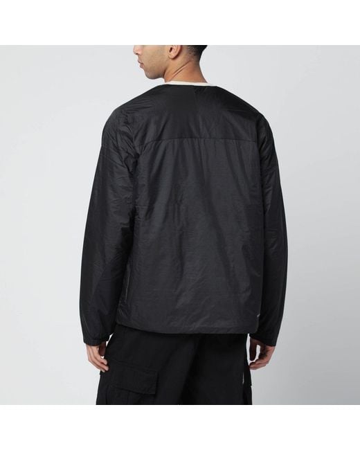 Purple Mountain Observatory Black Nylon Zip Up Jacket for men
