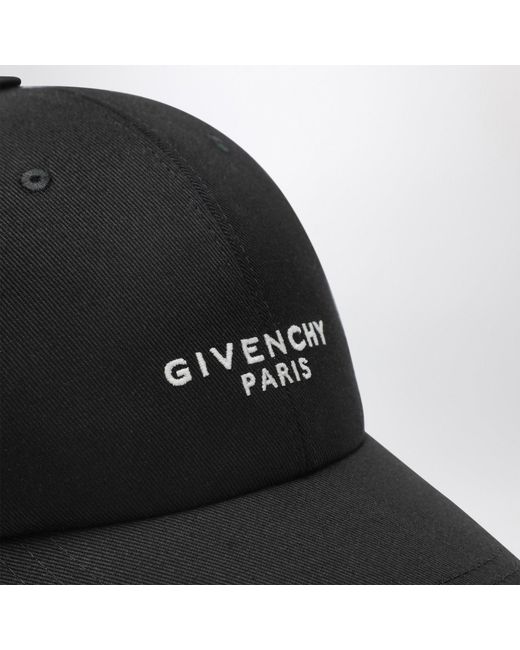 Cappello da baseball con logo di Givenchy in Black da Uomo