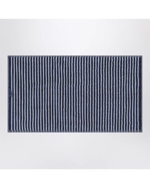 Tekla Blue Striped Beach Towel 50X90 for men