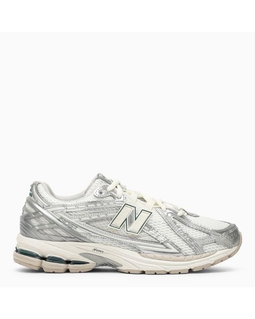 New Balance White Sneakers 1906R Metallic/Sea Salt/New Spruce for men
