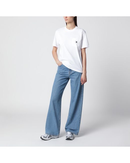 Carhartt White S/S Pocket T-Shirt