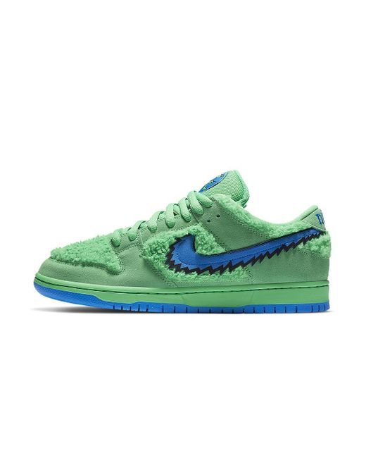 Nike Sb Dunk Low Grateful Dead Bears Green | Lyst