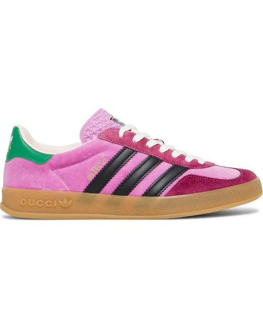 adidas X Gucci Gazelle Pink in Purple | Lyst