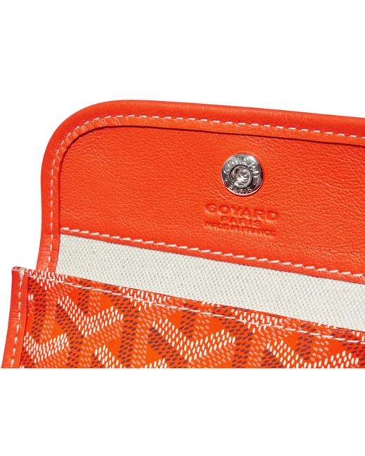 Goyard Anjou Tote Mini Orange in Red