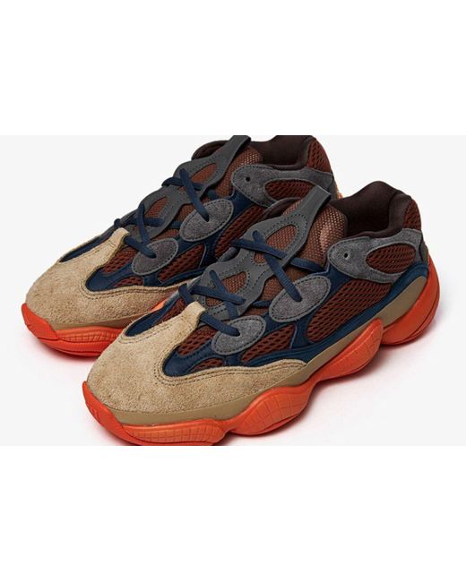 Yeezy Boost 500 Enflame in Blue | Lyst UK