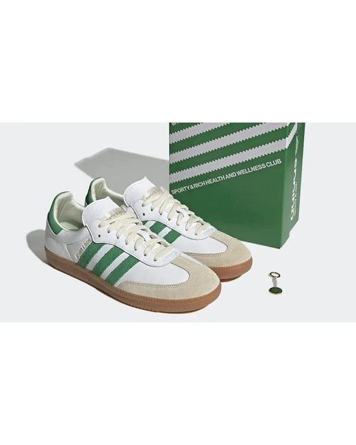 adidas Samba Og Sporty & Rich White Green in Black | Lyst