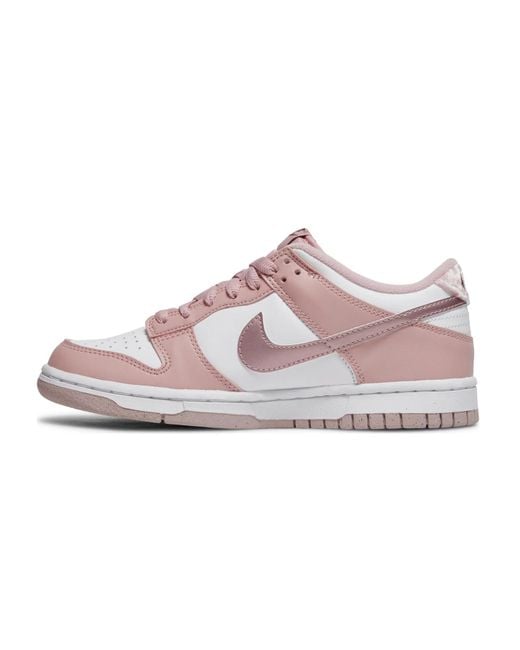 Nike Dunk Low Pink Velvet (gs) in Black | Lyst