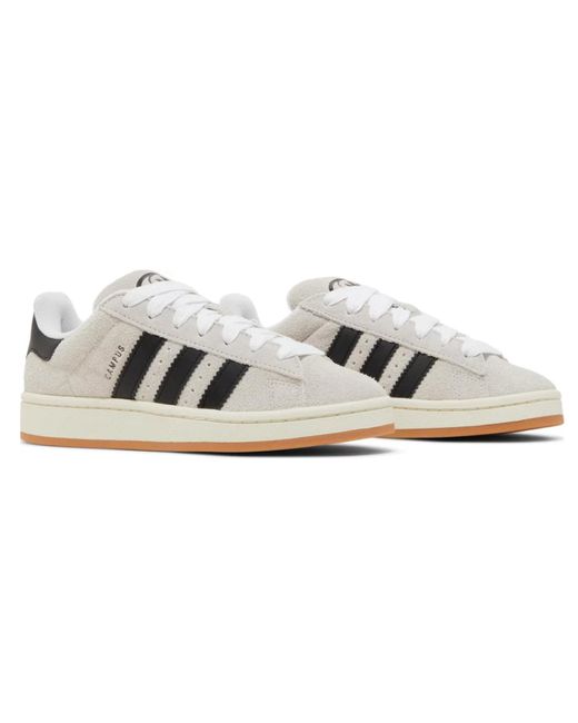 adidas Campus 00s Crystal White Core Black | Lyst