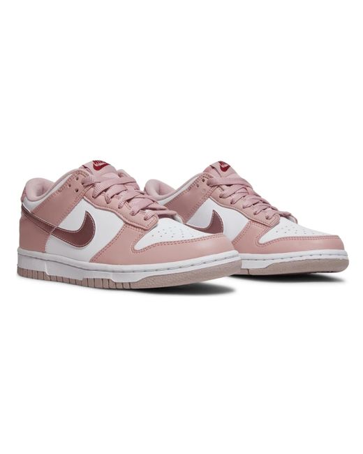 Nike Dunk Low Pink Velvet (gs) in Black | Lyst