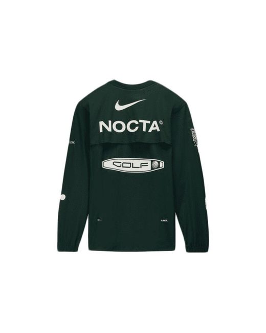 X Nocta L/s Woven Crew Green