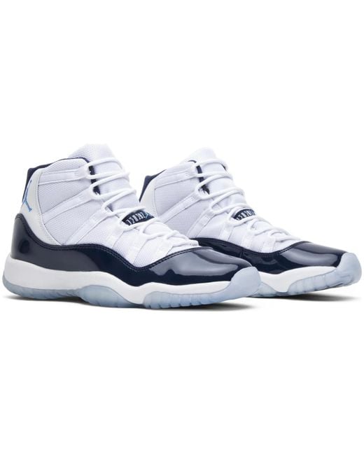 Nike Jordan 11 Retro Unc Win Like 82 gs in Black Lyst