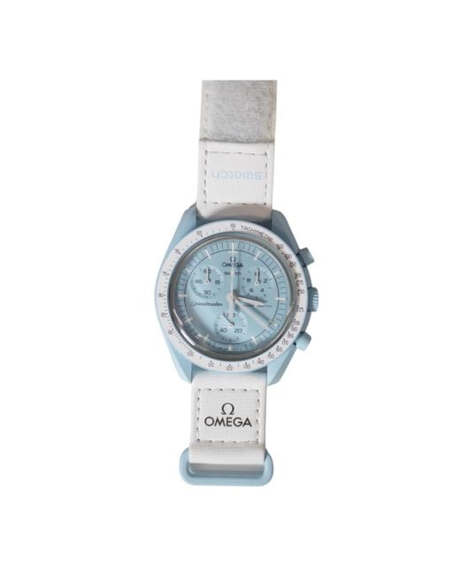 Swatch X Omega Bioceramic Moonswatch Mission To Uranus So33l100 in