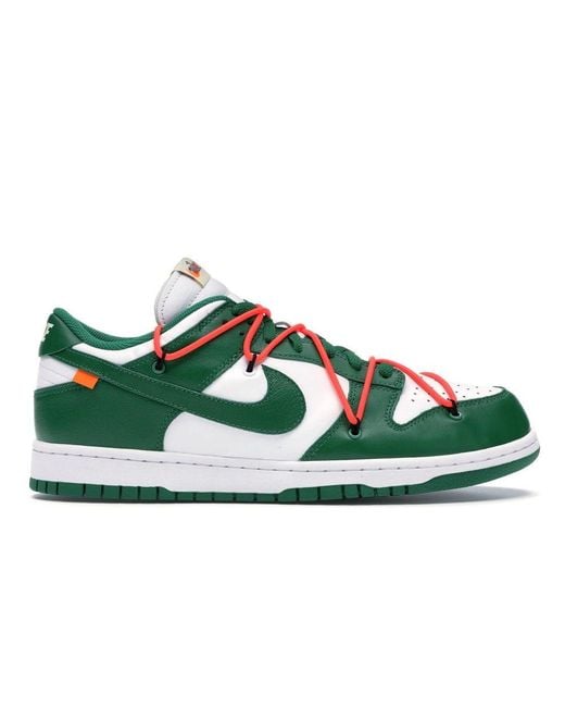 Nike Dunk Low Off-white Pine Green | Lyst UK