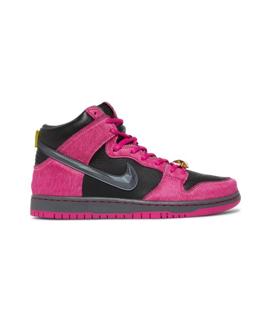 Nike Sb Dunk High Qs Run The Jewels Active Pink in Black for Men 