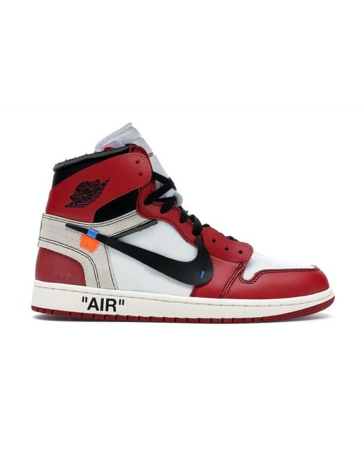 jordan 1 off white chicago red