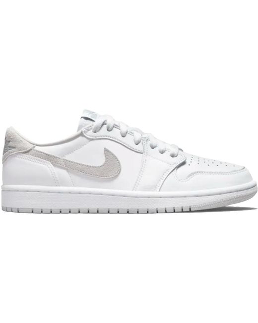 grey and white jordan 1 low