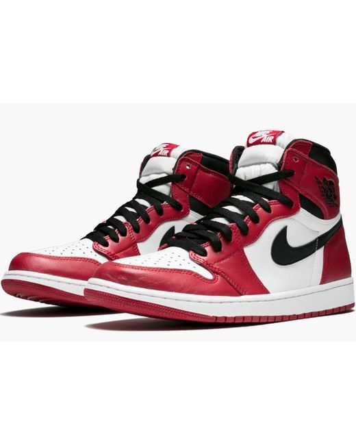 Nike 1 Retro Chicago (2013) in Red for Men | Lyst UK