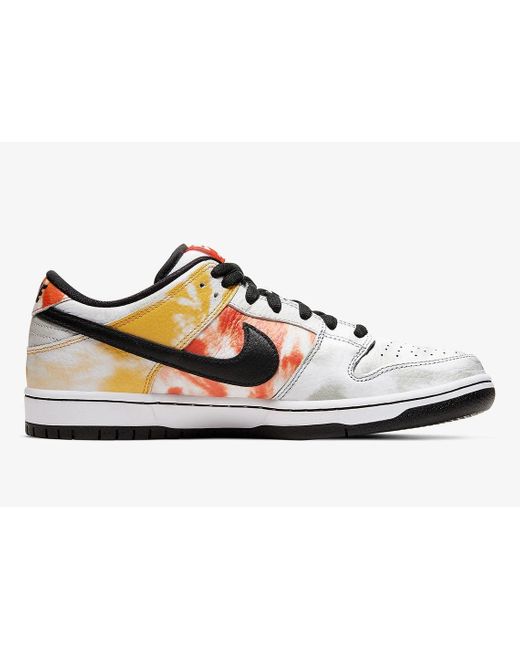 sb dunk low raygun tie dye
