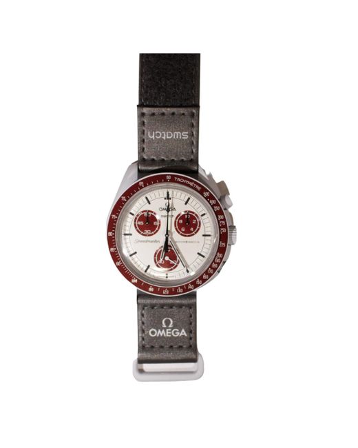 Swatch X Omega Bioceramic Moonswatch Mission To Pluto So33m101 in