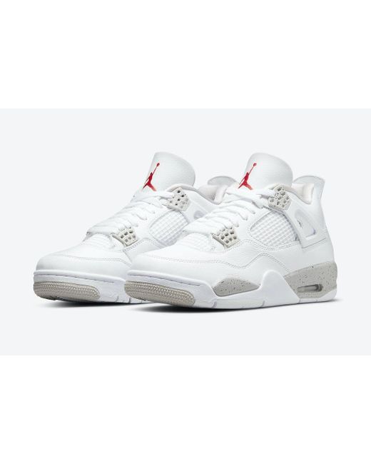 Nike Jordan 4 Retro White Oreo (gs) | Lyst
