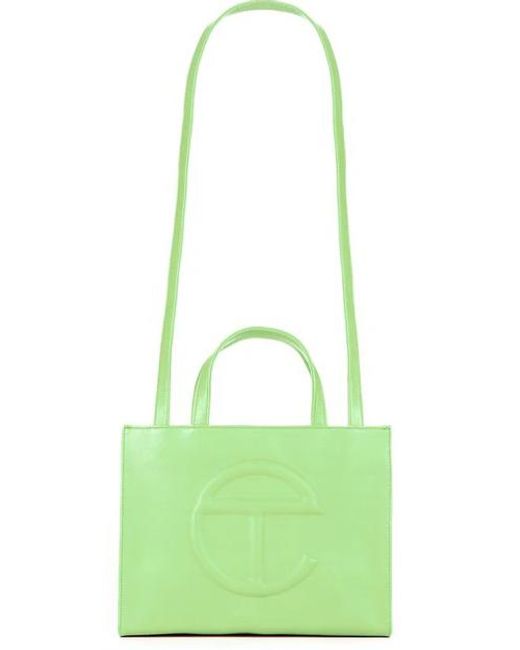 Telfar Shopping Bag Medium Double Mint in Green | Lyst