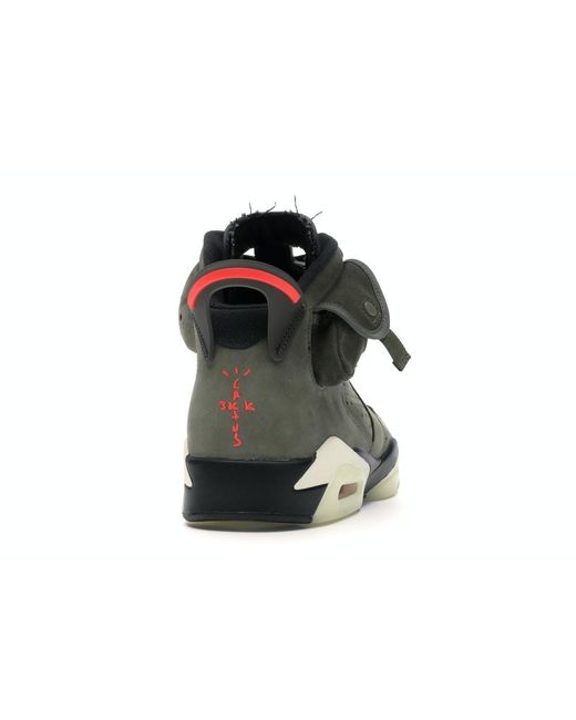 Air Jordan 6 Retro GS 'Cactus Jack - Travis Scott' Shoes - Size 6Y