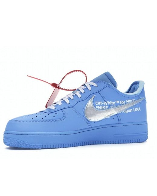 Nike Air Force 1 Low Off-White MCA University Blue | Size 8.5, Sneaker