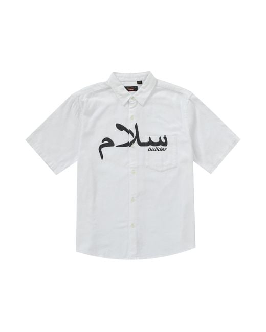 Supreme Undercover S/s Flannel Shirt White in Black | Lyst