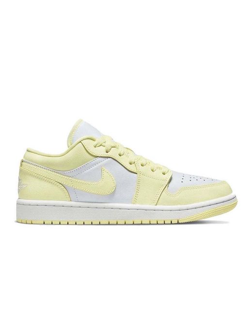 Nike Jordan 1 Low Lemonade (w) in Black Lyst