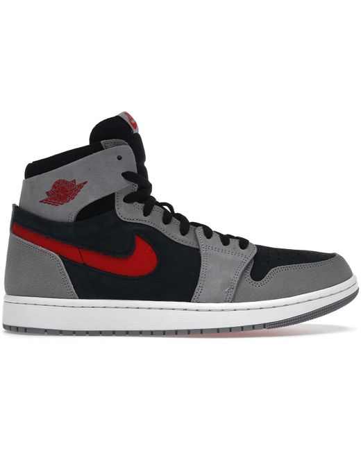Nike Jordan 1 High Zoom Air Cmft 2 Black Fire Red Cement (m) | Lyst