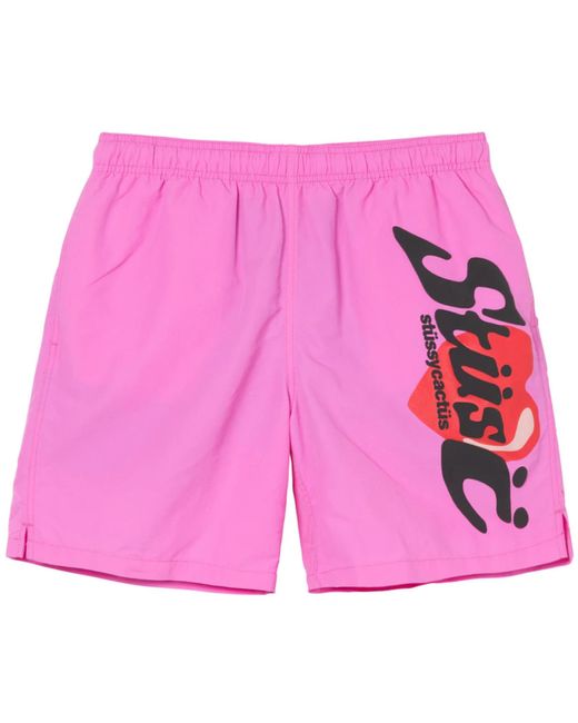 CPFM Stussy X Water Shorts Pink | Lyst