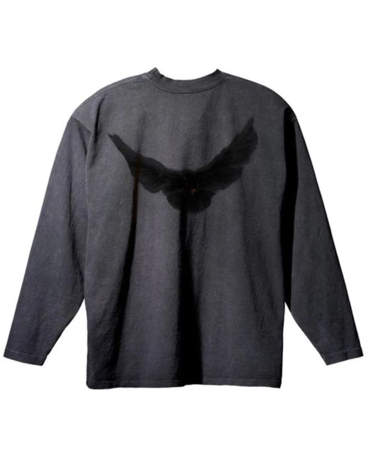 Yeezy Gap Engineered By Balenciaga Dove Longsleeve Tee Black | Lyst